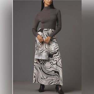 Anthropologie Thea Twofer Sweater Maxi Dress